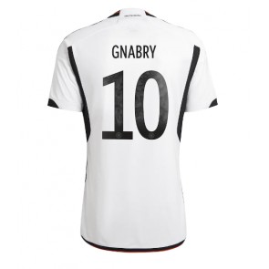Njemačka Serge Gnabry #10 Domaci Dres SP 2022 Kratak Rukavima